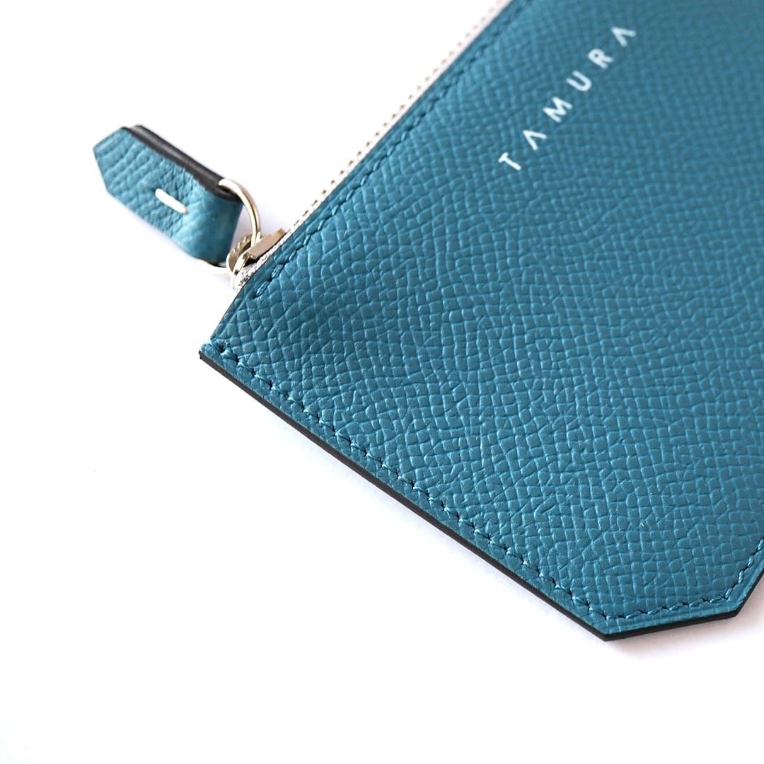 ファスナーコインケース ＜Scutum＞・アップルグリーン | TAMURA