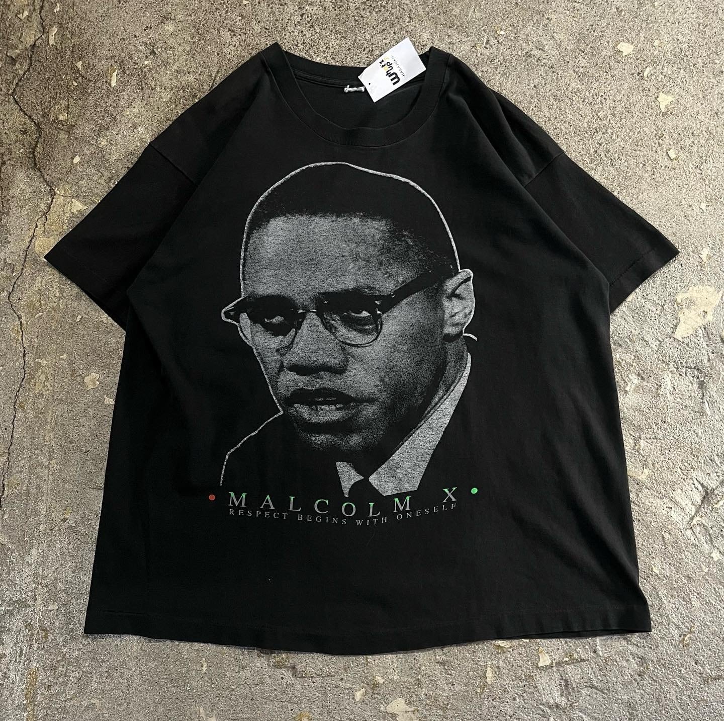 90s MALCOLM X T-shirt【仙台店】