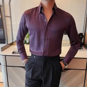 slim formal shirt tops 00167