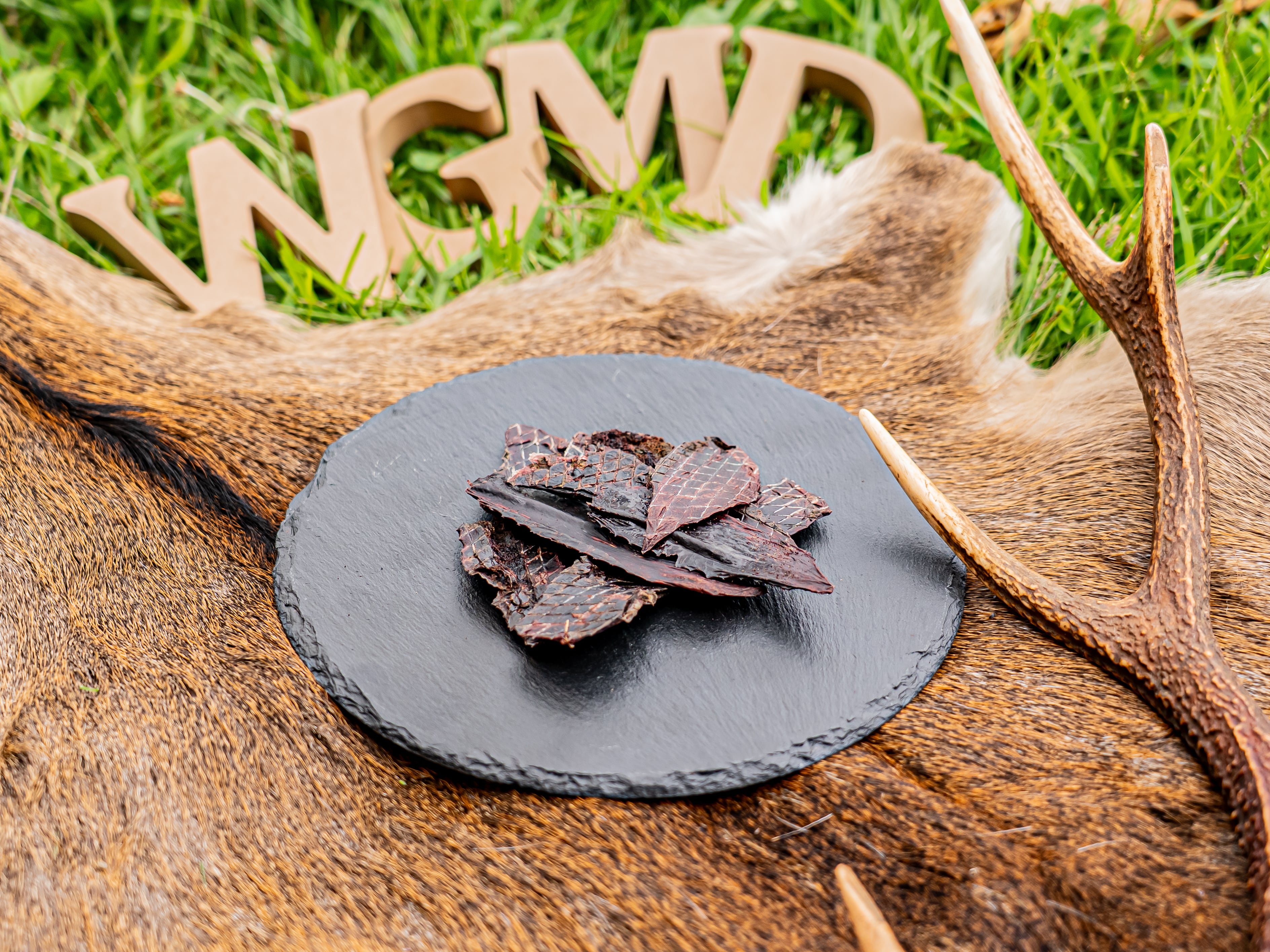 鹿の脾臓ジャーキー