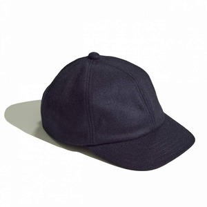 WOOL CASHMERE BOYS CAP / ウールカシミヤBOYS CAP (NAVY)