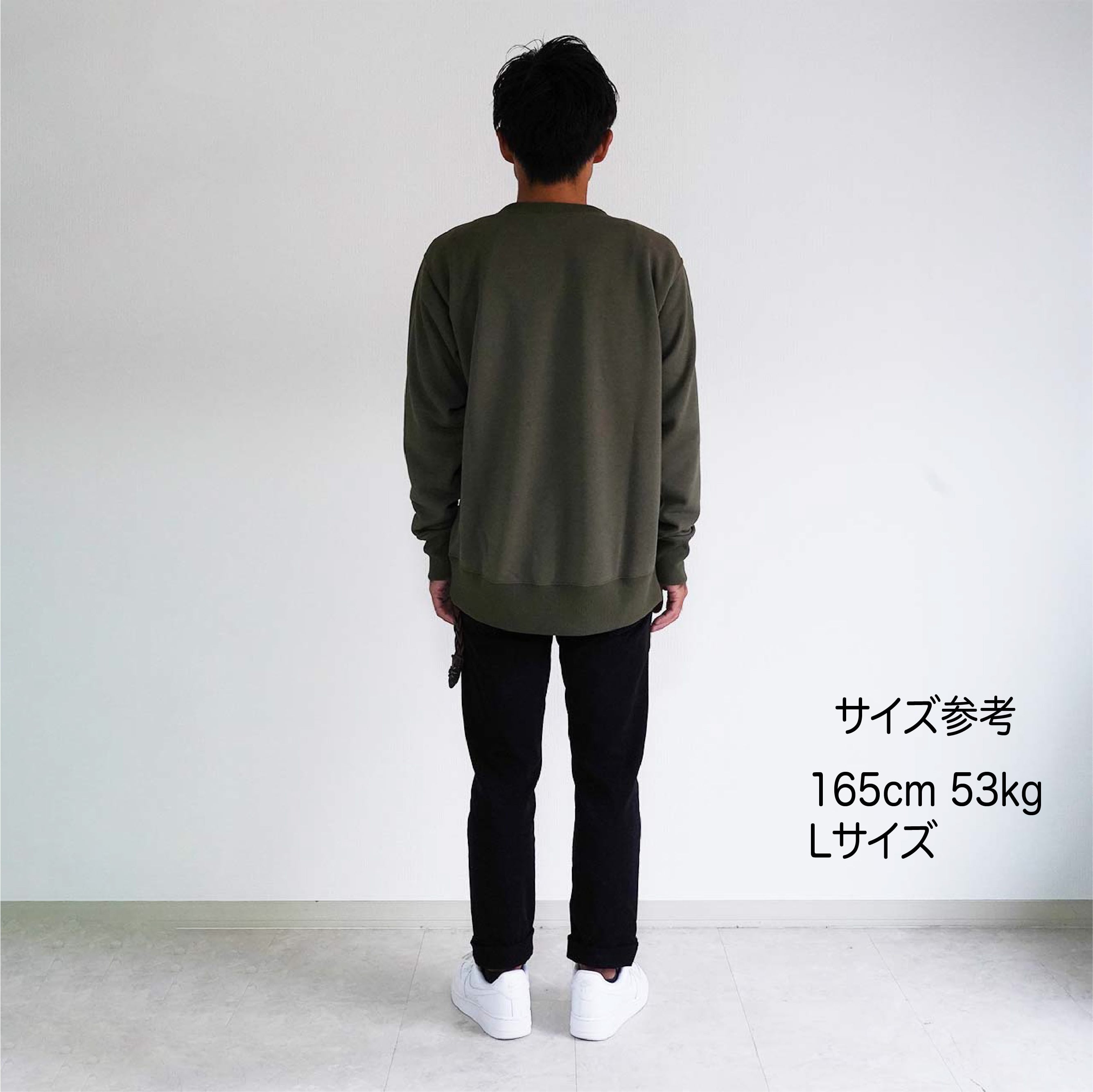 AfterBlueロゴトレーナー ネイビー【衣類再生素材】【ユニセックス