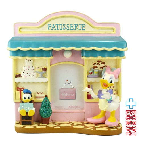 キシマ ディズニー  デイジーダックのお菓子屋さん 写真立て フォトフレーム ※難あり