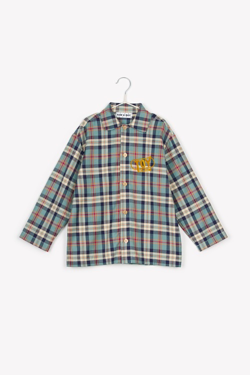 《即納》TOM&BOY / BLUE CHECK SHIRT
