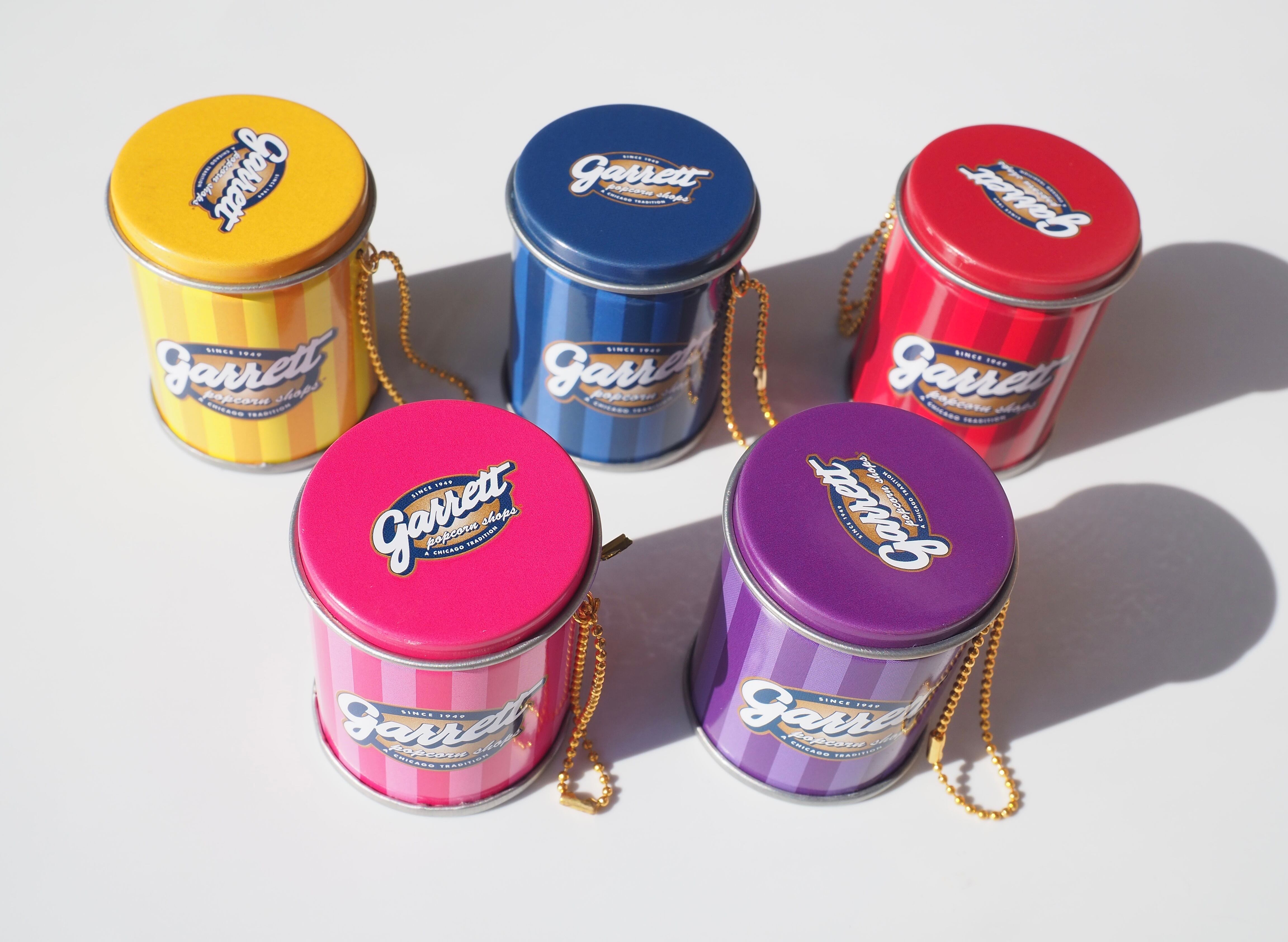 ギャレットポップコーンショップス 75周年 クォート缶マスコット garrett ギャレット ポップコーン ショップス®誕生75周年アニバーサリー