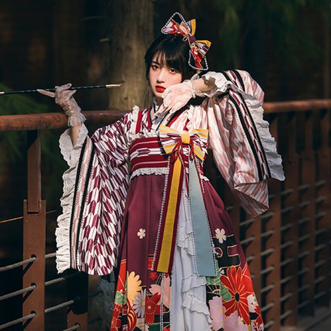 #25 Result of 和ろり 和ロリ 着物 セットアップ 大正浪漫 矢絣柄(やがすり)レトロ ガーリー 甘め lolita ろりーた 服 | Pay ID (NONE of the images is related to this website.) 和ろり 和ロリ 着物 セットアップ 大正浪漫 矢絣柄(やがすり)レトロ ガーリー 甘め lolita ろりーた 服 | Pay ID