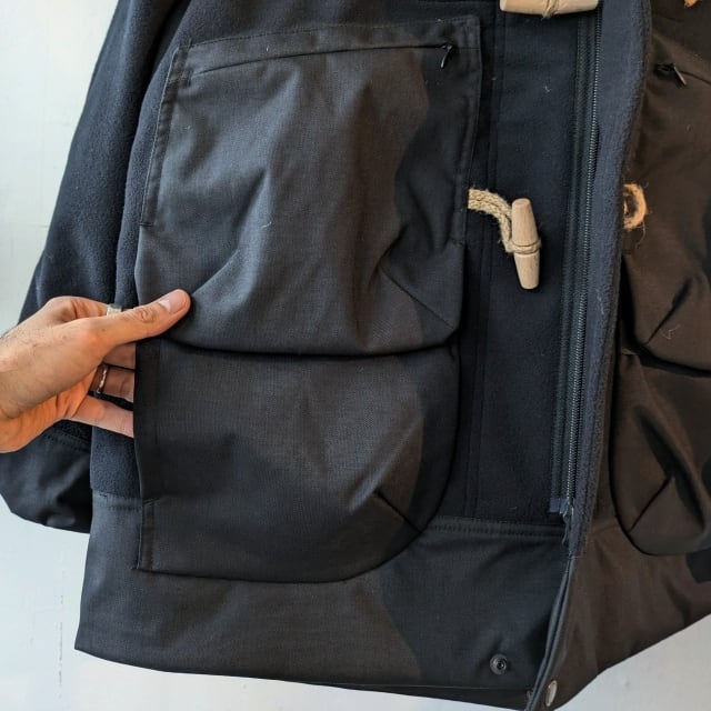 norbit × GLOVERALL Teck Monty Short Duffle Jacket （D.NAVY） | C