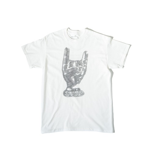 ORNAMENT STORE "Past archive products" White T-shirts