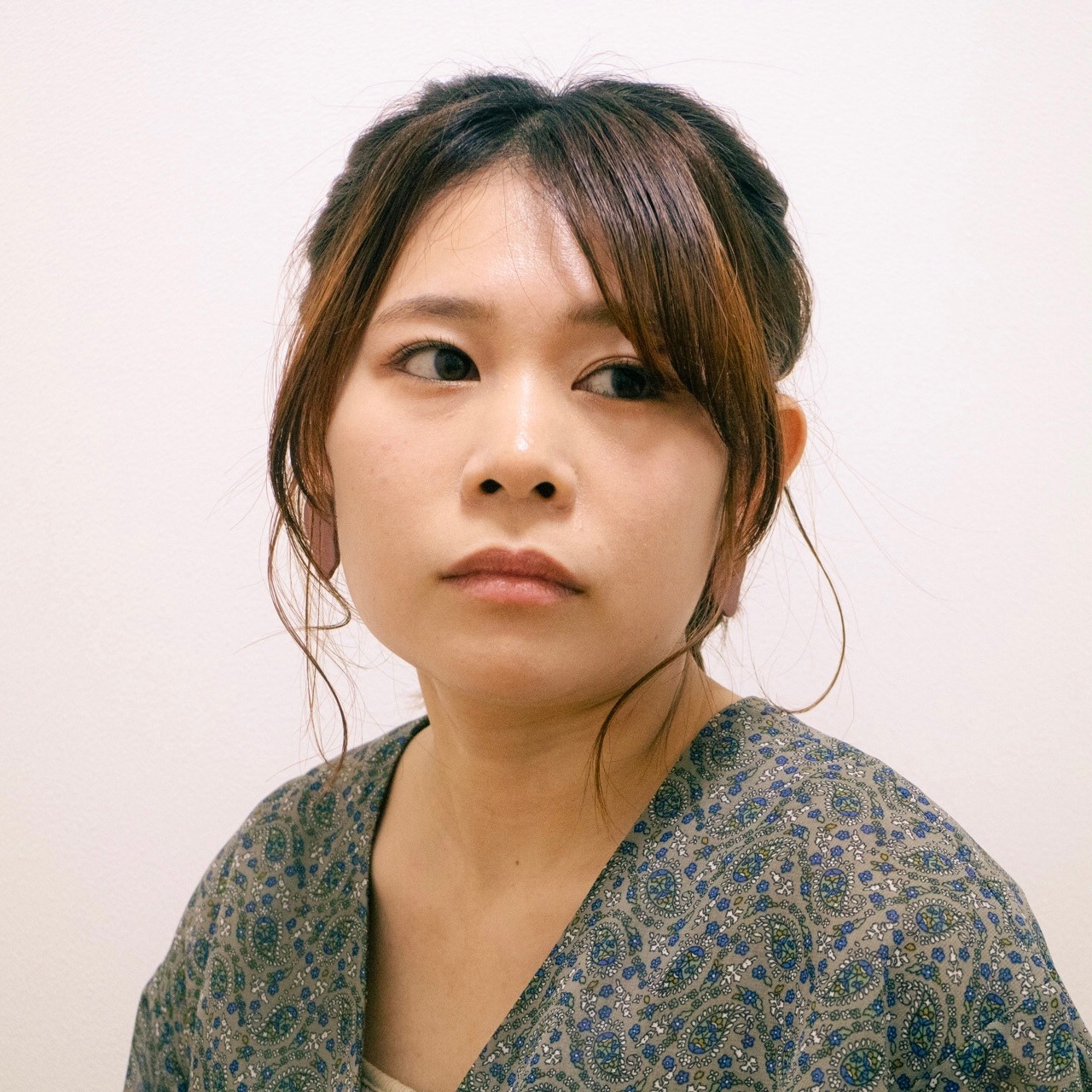 enogu -basic- grayish_green 【ピアス／イヤリング】