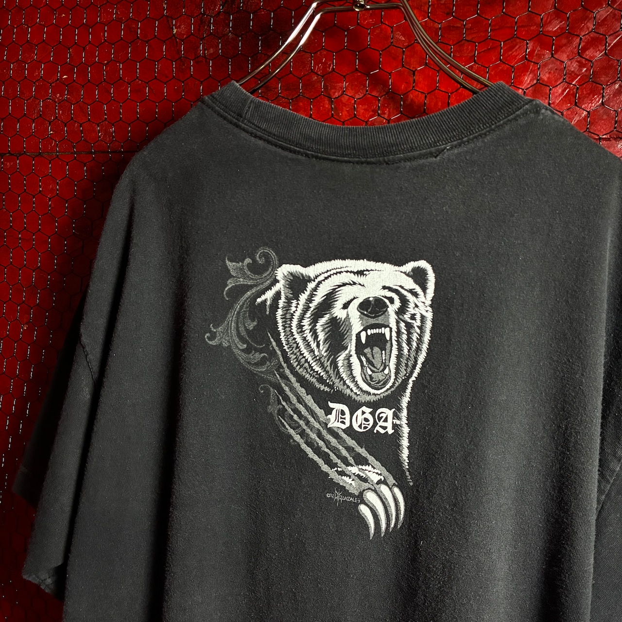 DOA メキシコ製 グラフィックTシャツ セクシーギャル ブラック