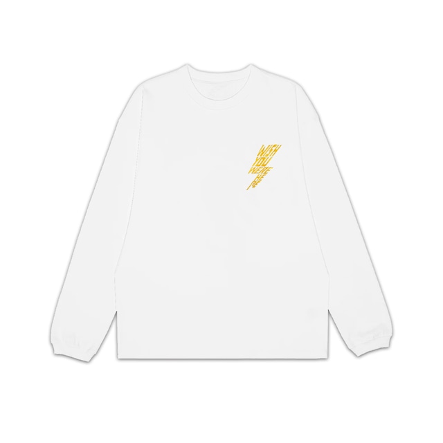 High Voltage Long Sleeve T WHITE