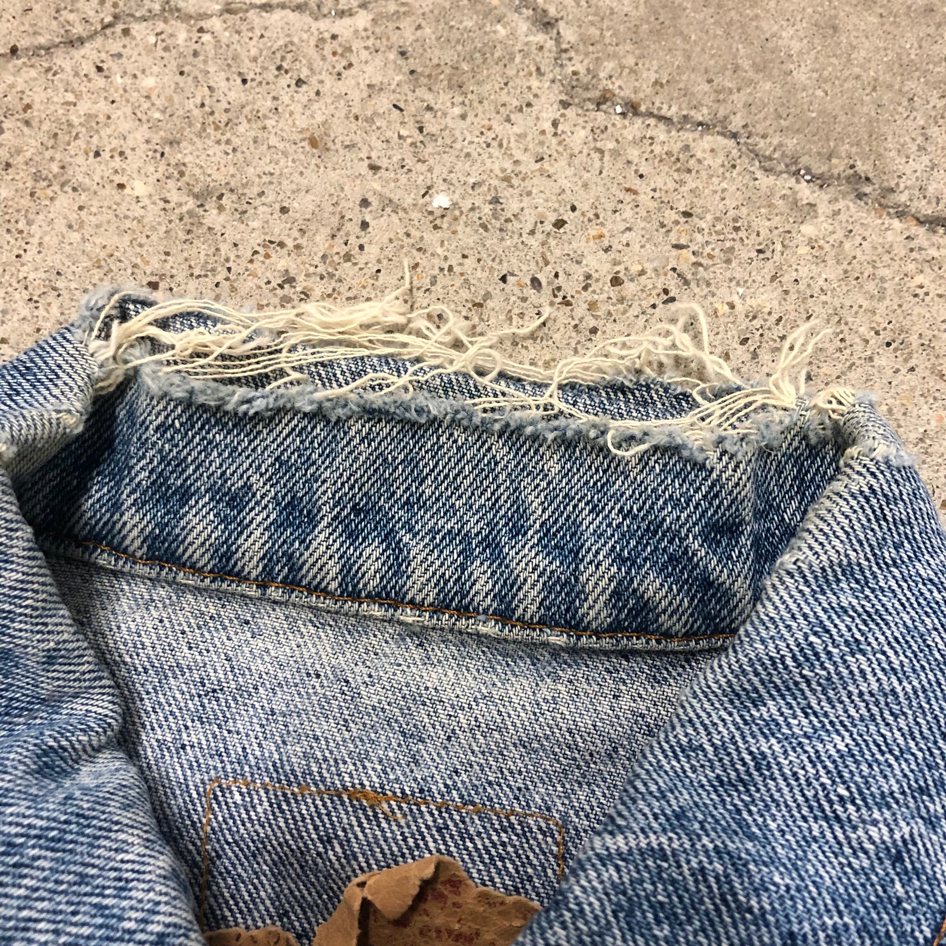 90s Levi's 70507/Denim Jacket/USA製/L/デニムジャケット/ボタン裏527