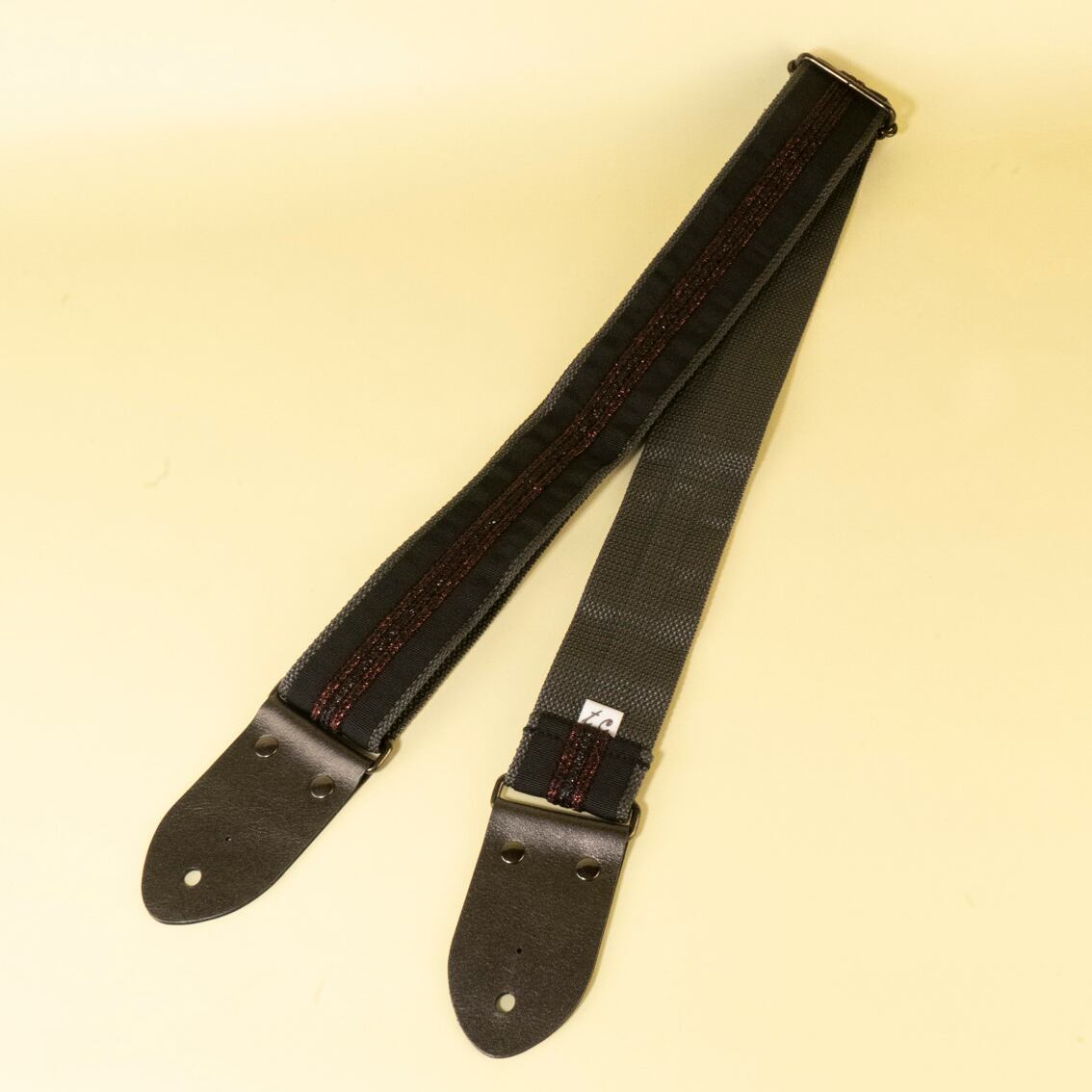 ラメストライプギターストラップ | Glitter Stripe Guitar Strap | PAY ID