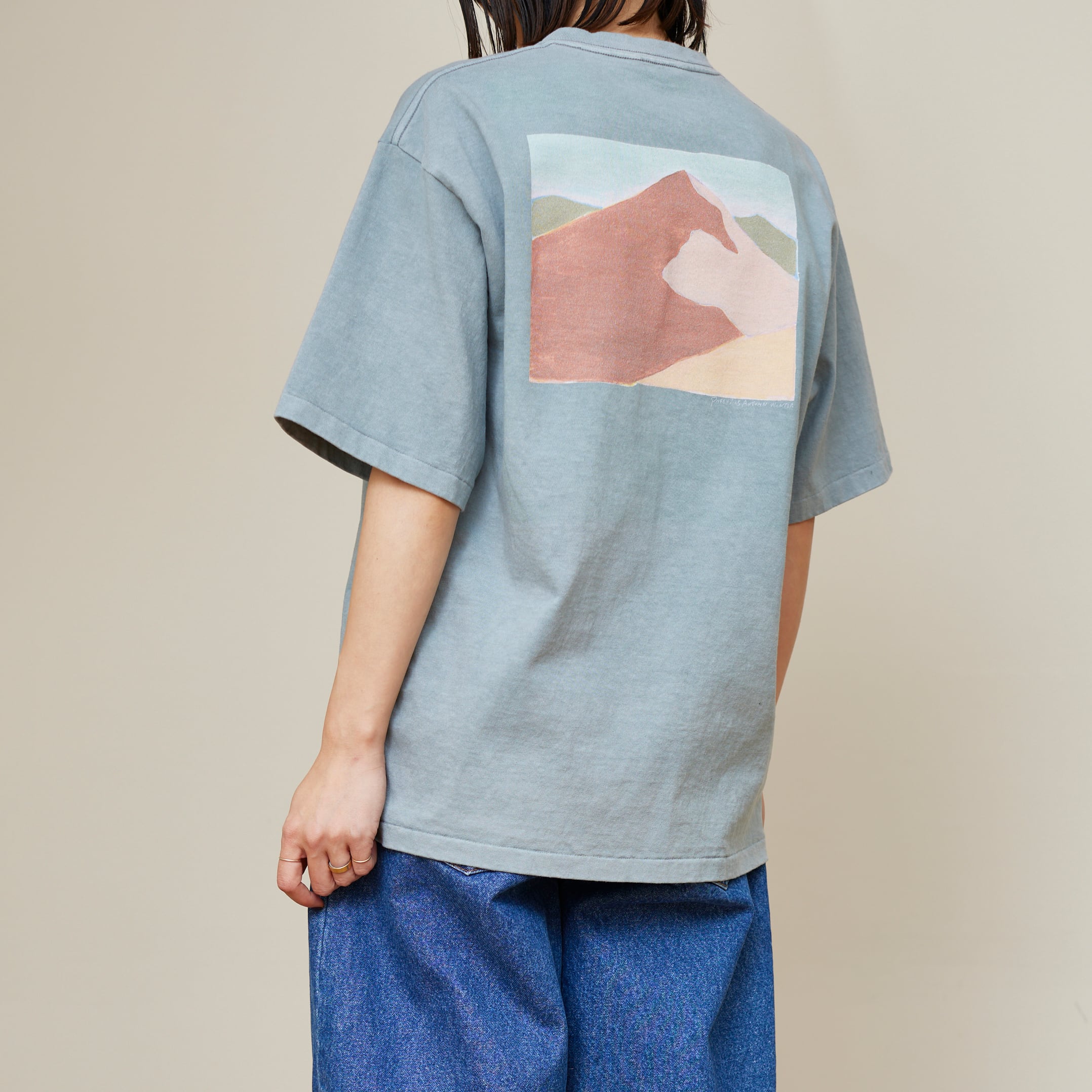 PHEENY【 womens 】"Mountain”  short sleeve tee #free size