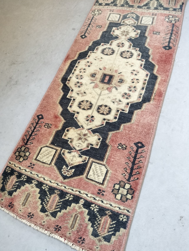 Turkish small rug 99✕38cm No.439