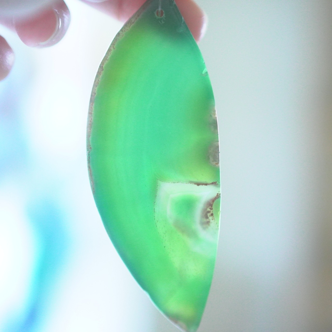 Rainbow Garden 03 - アゲートヒーリングチャイム / Agate Sun Catcher Wind Chime 1011