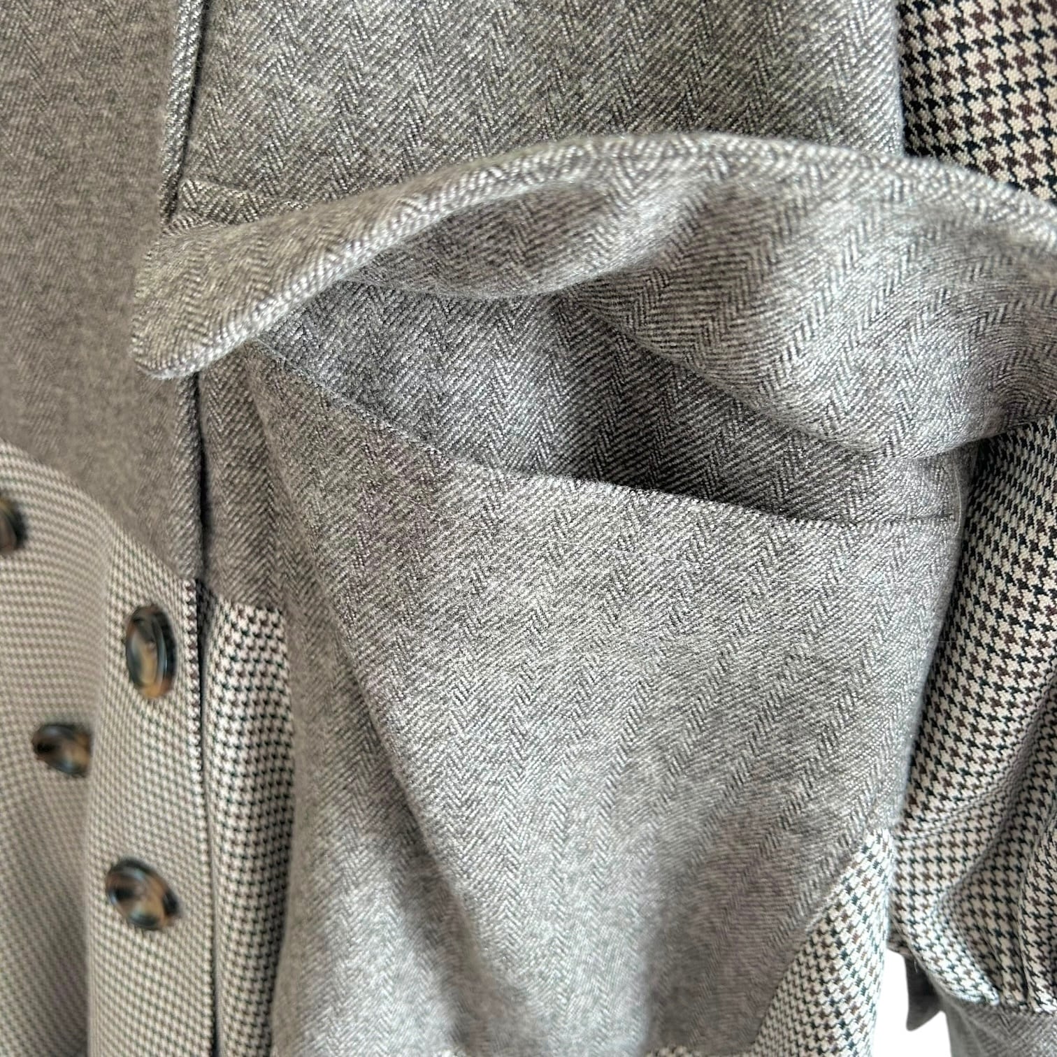 スーツワンピース BROWN