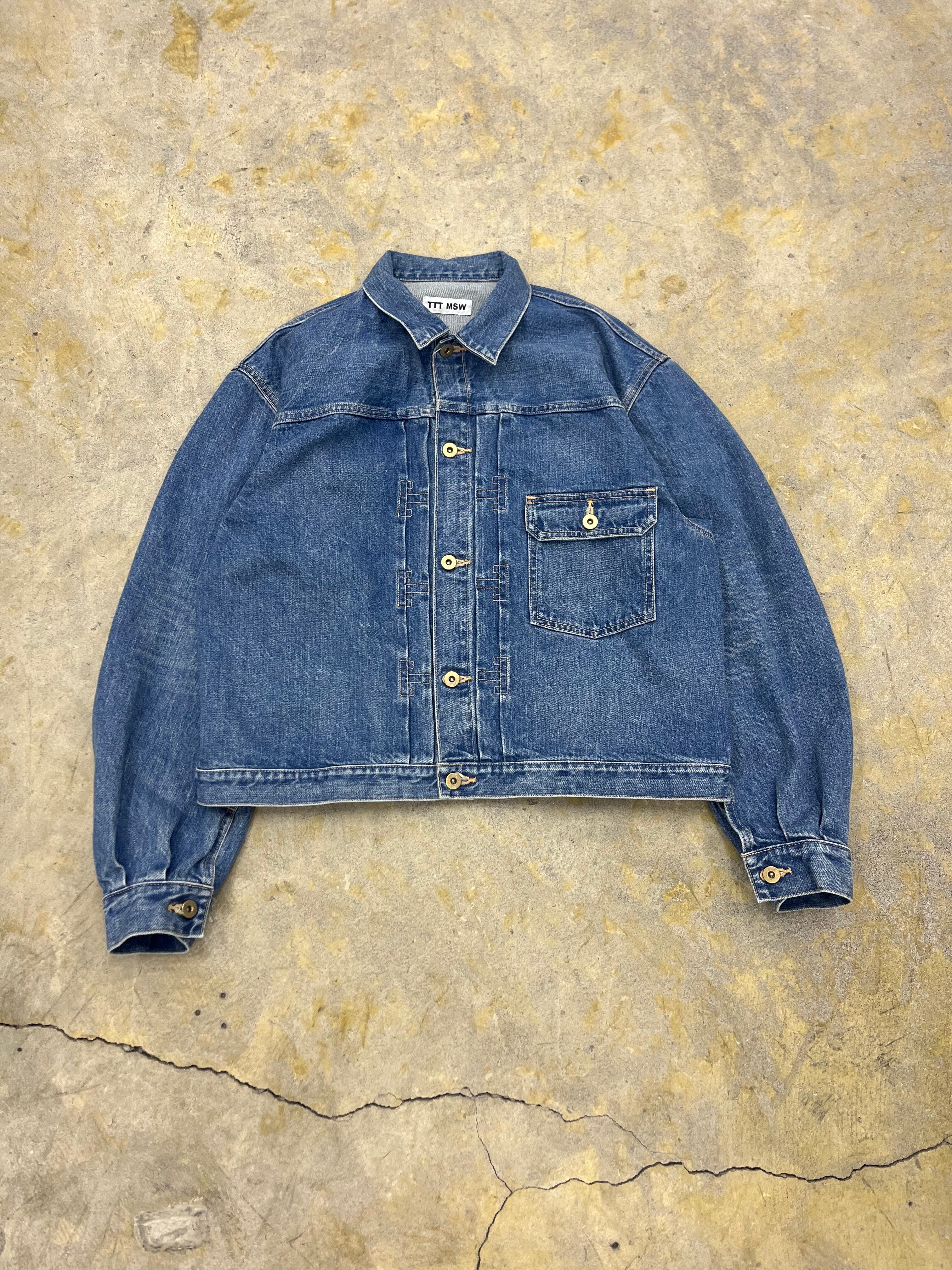 ttt_msw 23ss Organic Cotton Denim Jacket