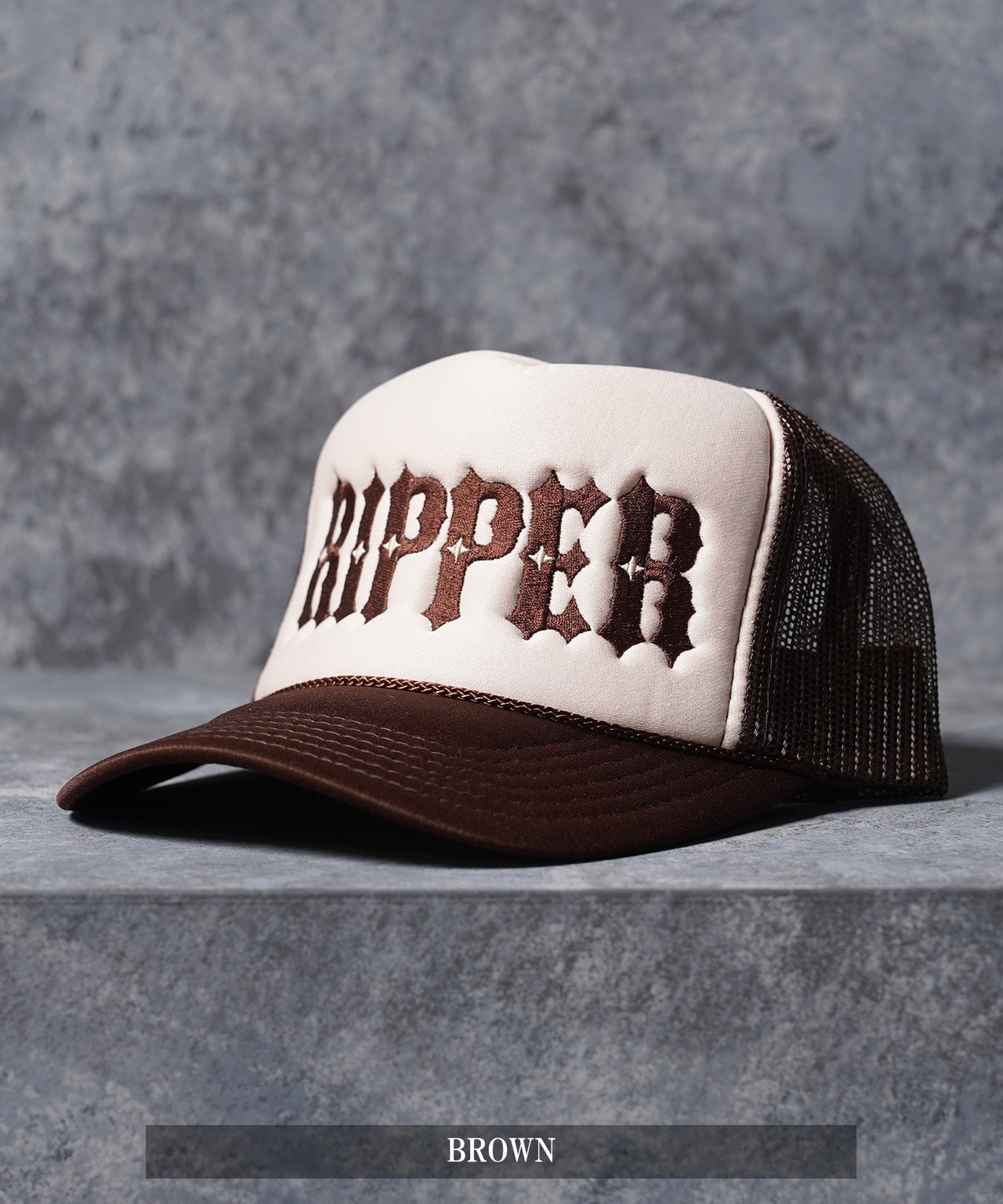 ◆RIPPER ロゴ メッシュキャップ◆RP-26001