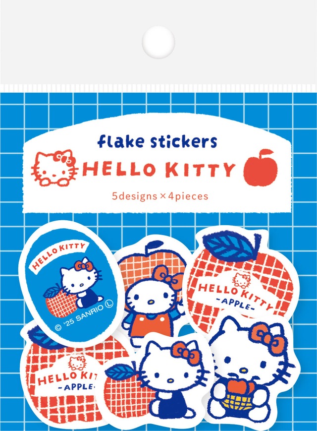 サンリオ×古川紙工　ハローキティ　和紙フレークシール　CA07