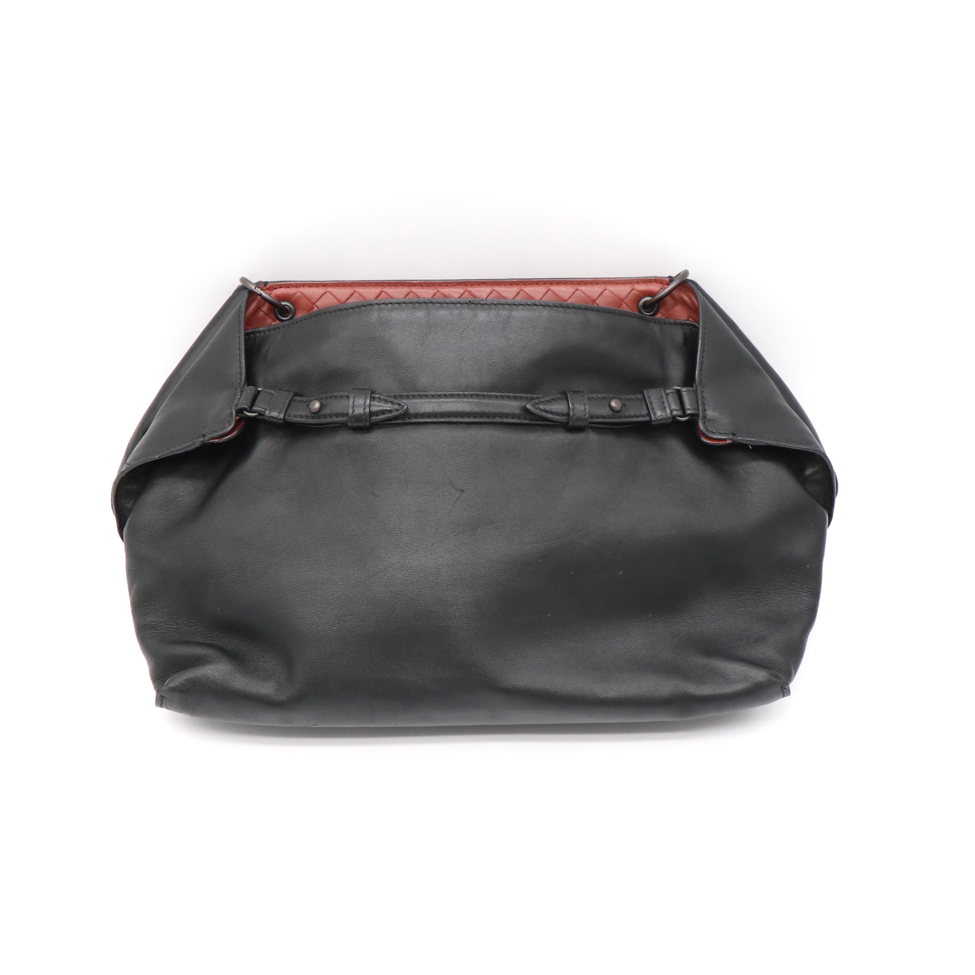 Bottega Veneta ブラック ハンドバッグ BOTTEGA VENETA ボッテガヴェネタ レザーバッグ ブラック | 2122