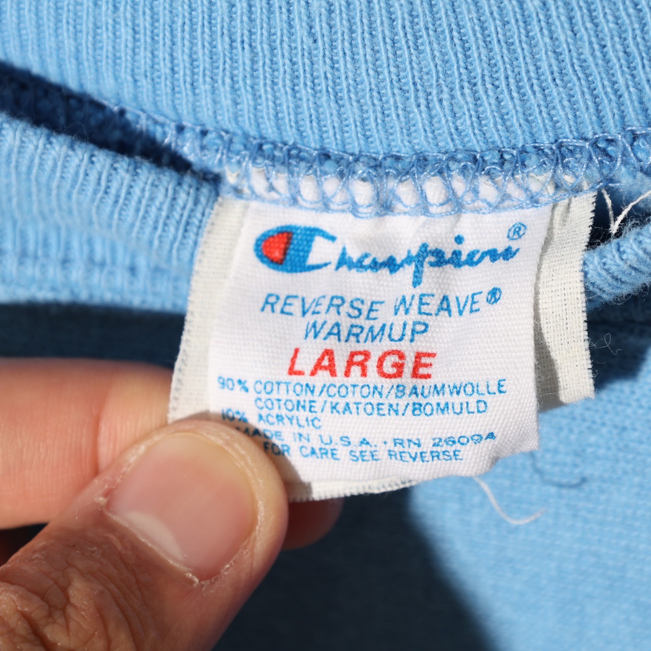 極美品 L 80s トリコタグ USA Reverse Weave Champion リバースウィーブ チャンピオン