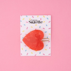 «sold out» Coucou Suzette Heart Hair Clip