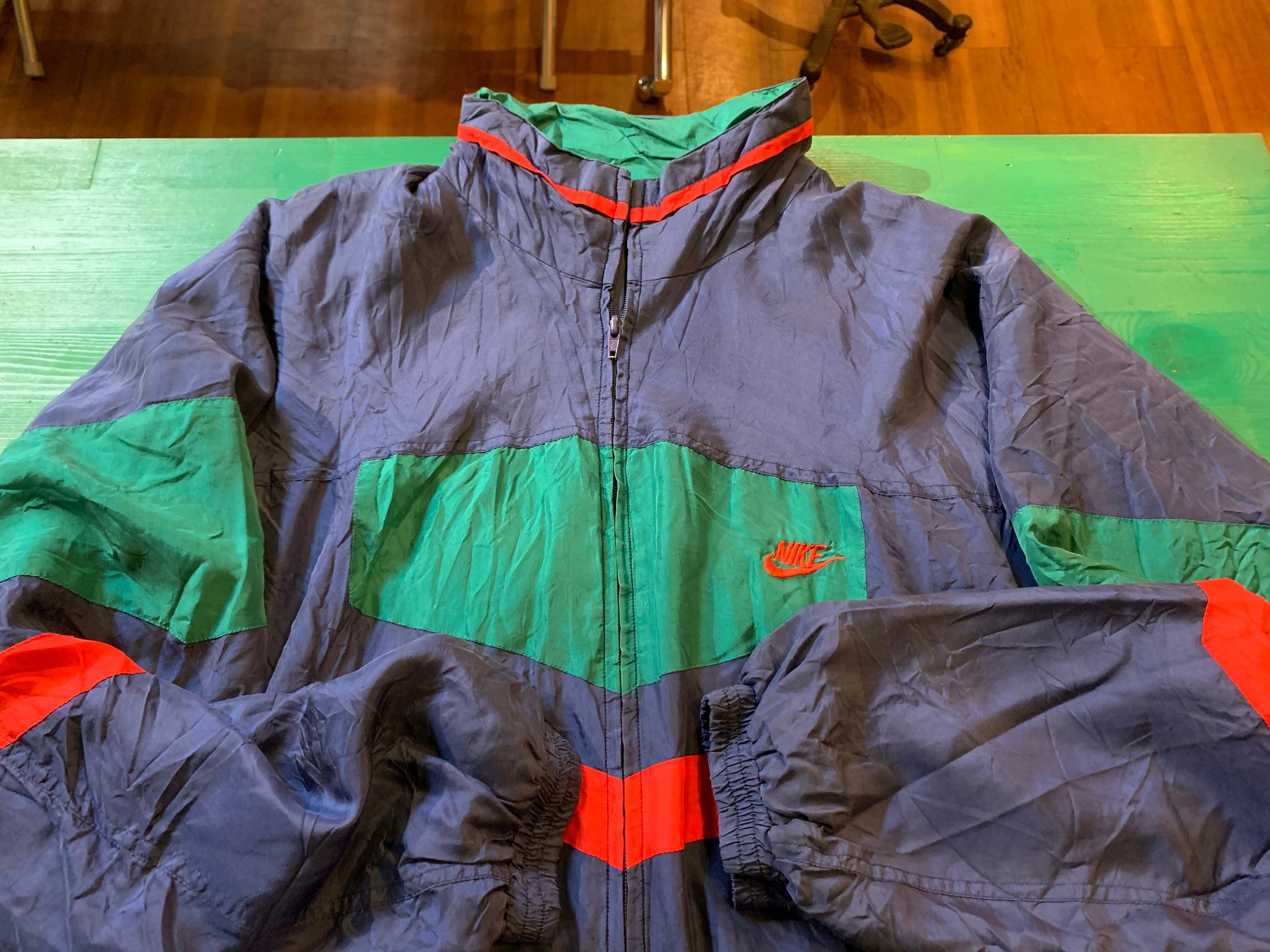 【入手困難】　90sNIKE ナイロンジャケット　希少サイズXL 104さん着用