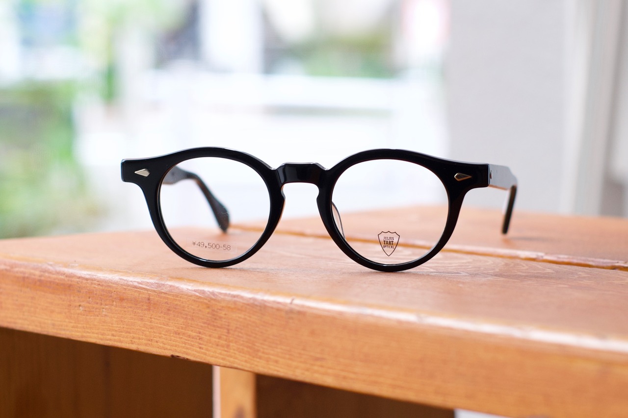 【JULIUS TART OPTICAL】HAROLD 46 Col:BLACK