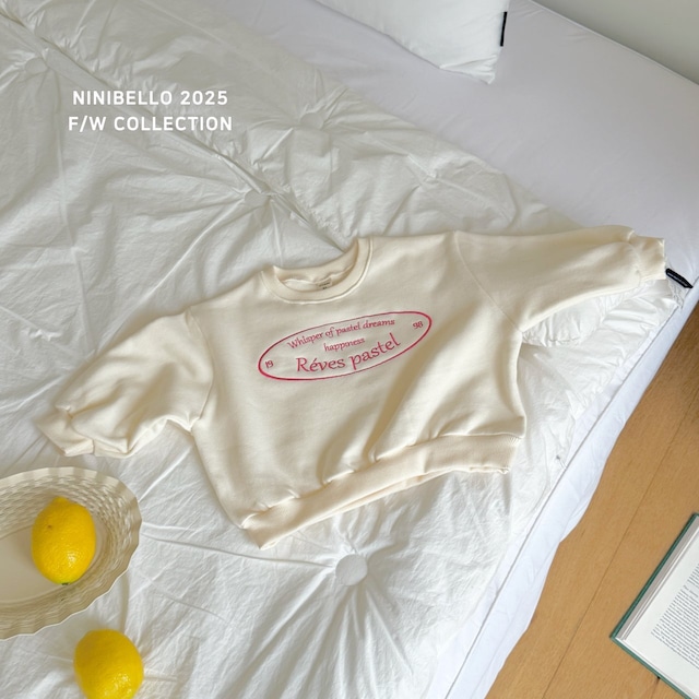 【即納】ninibello パステルスウェット