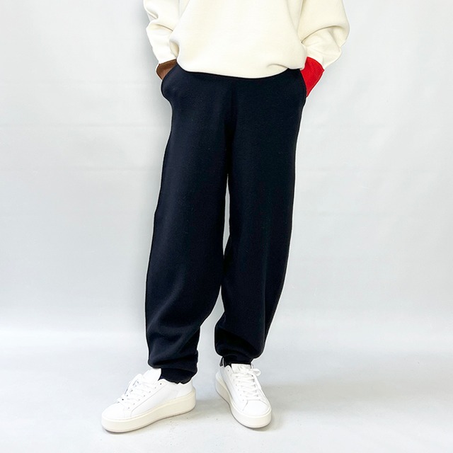 HeRIN.CYE へリンドットサイ Cocoon knit pants 530IAM71-1311 2025秋冬新作 [送料無料]