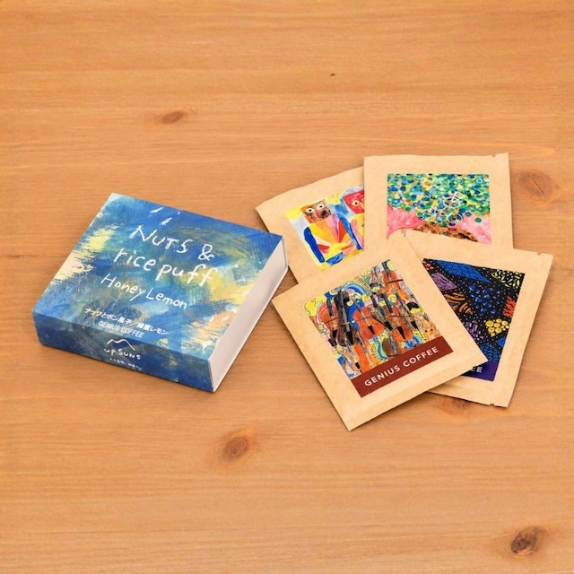 ナッツとポン菓子 / 蜂蜜レモン × GENIUS COFFEE ナッツとポン菓子 / 蜂蜜レモン × GENIUS COFFEE