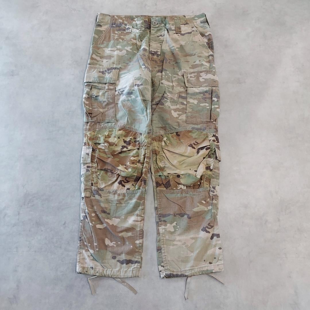 アメリカ軍 コンバット カーゴパンツ W37 US ARMY カモ柄 16734