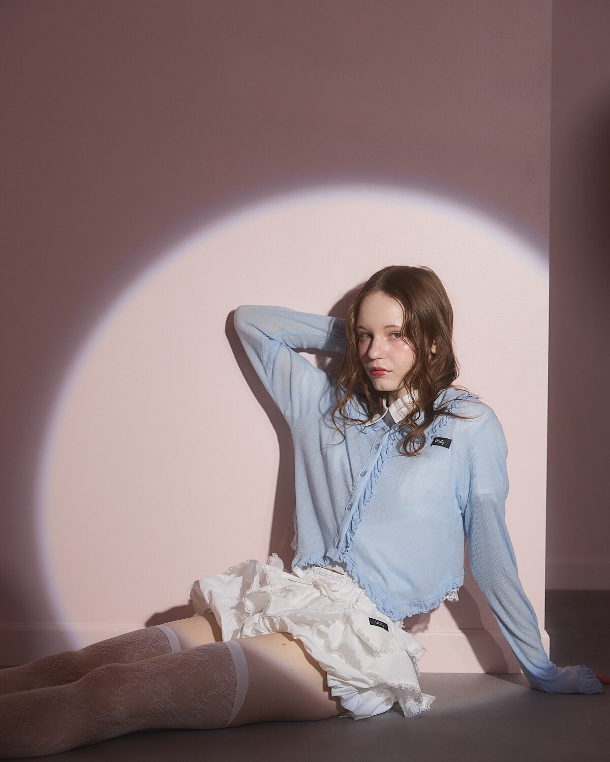 S/S フリルシアーカーディガン | lilLilly official webstore