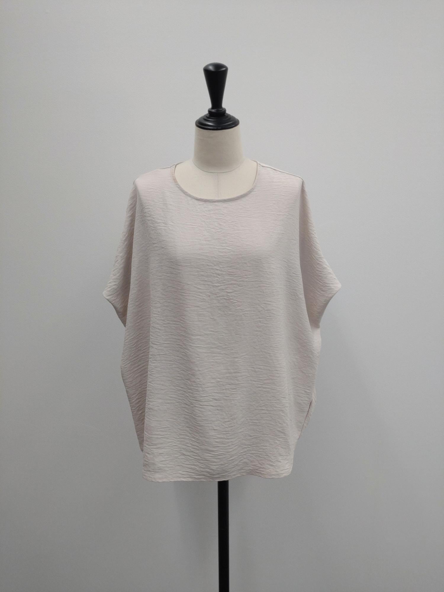【NEW ARRIVAL】UV・吸水速乾★コクーンシルエット涼やかプルオーバー