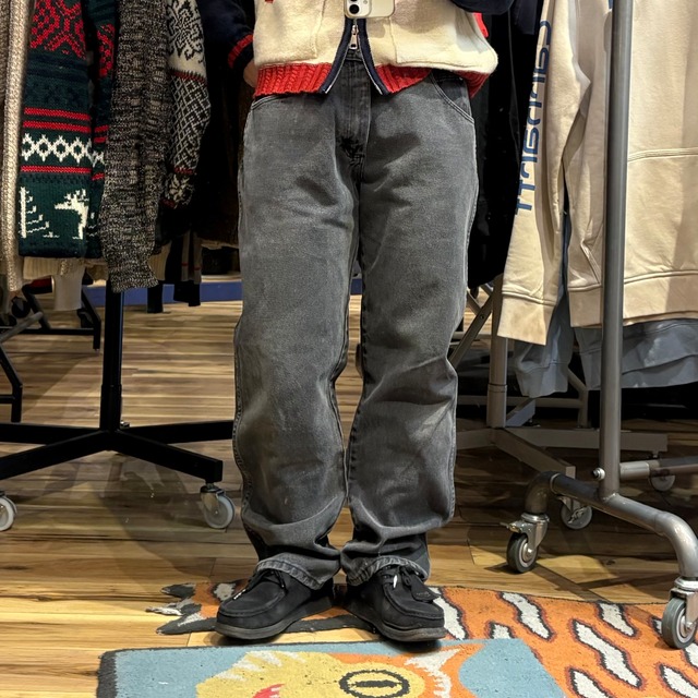 【Wrangler/ラングラー】ブラックデニム W32