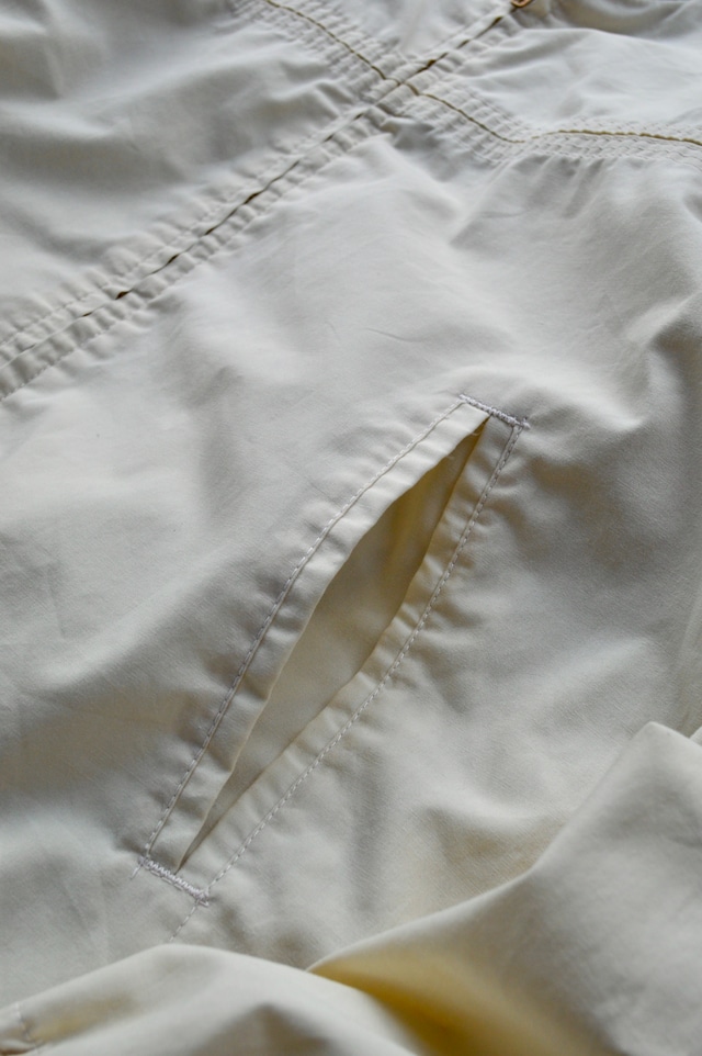Sears 1970's Derby Jacket Ivory Light Cotton Cloth TALON Zipper  シアーズ 70s ダービージャケット 棒タロン