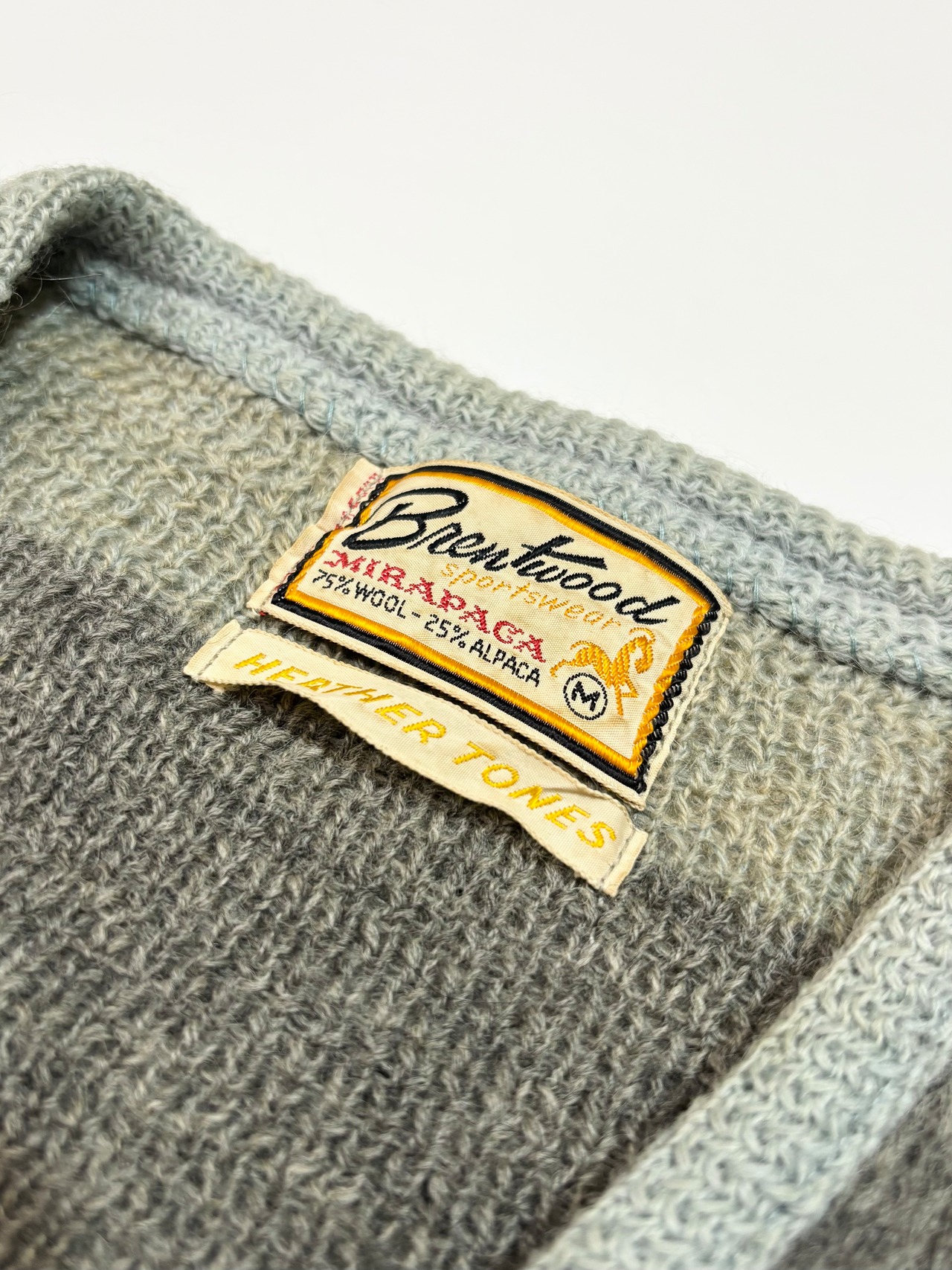 60s Brentwood WOOL CARDIGAN Size M