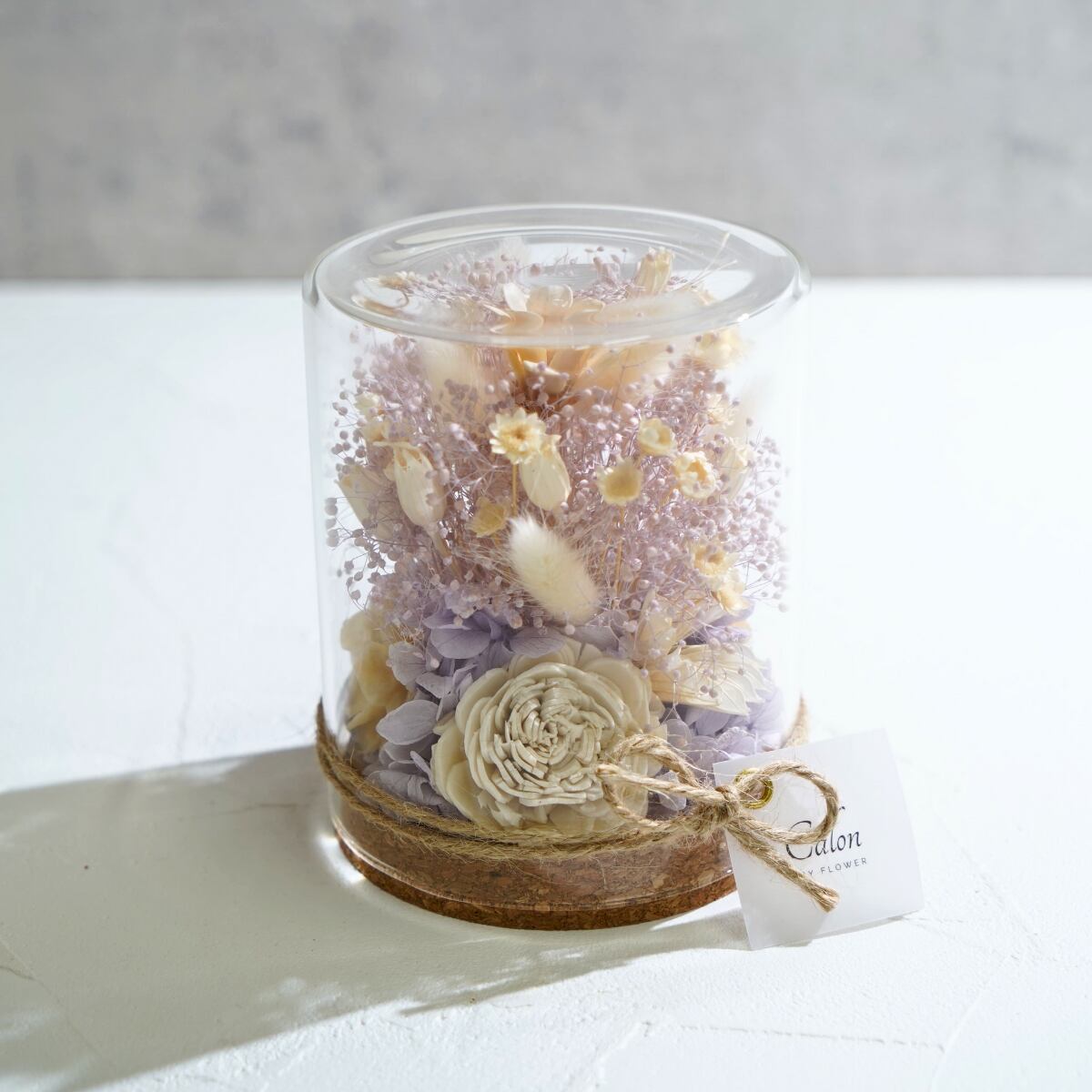 【ライトパープル】ボトルフラワー Mサイズ BM-05≪限定1点≫