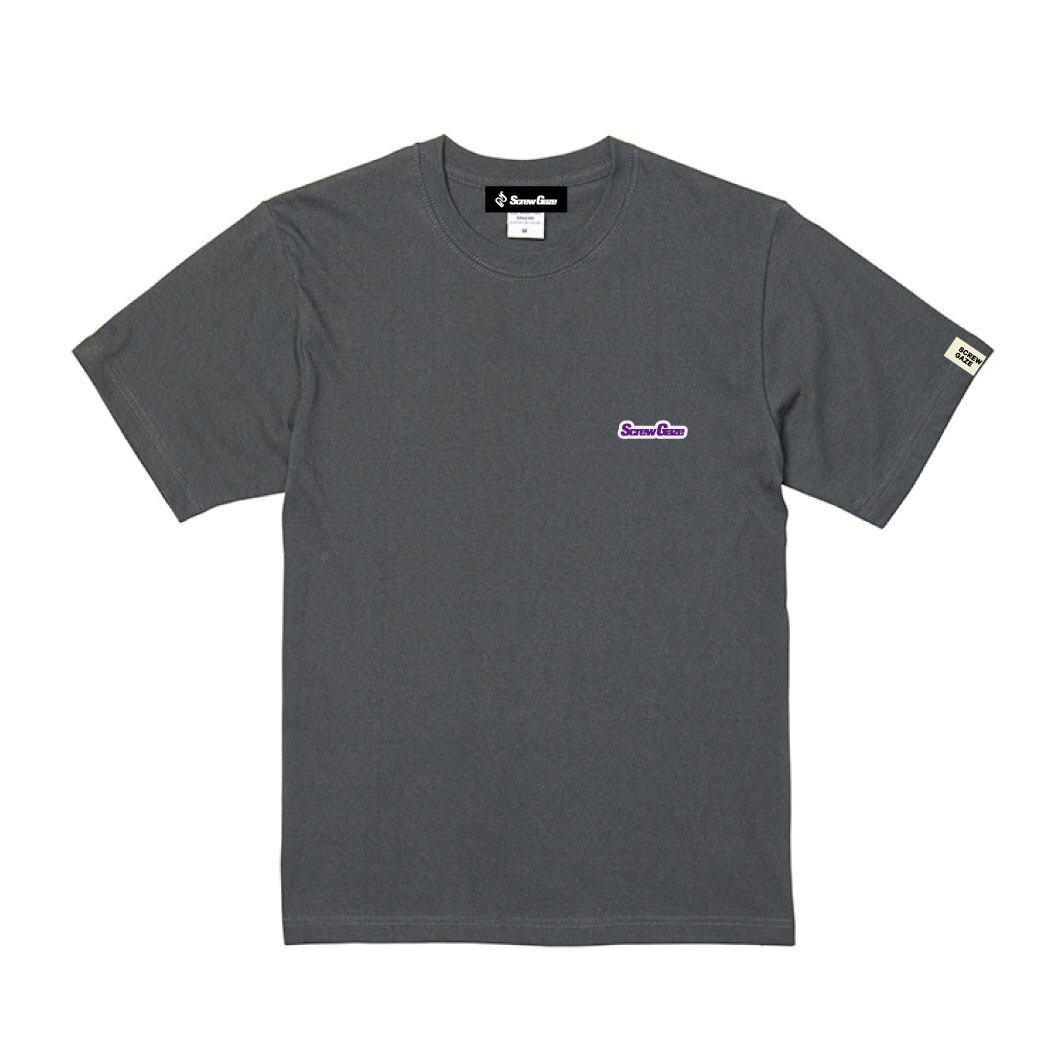 ScrewGaze】オリジナルプリントTシャツ T56 ミックスグレー Lサイズ