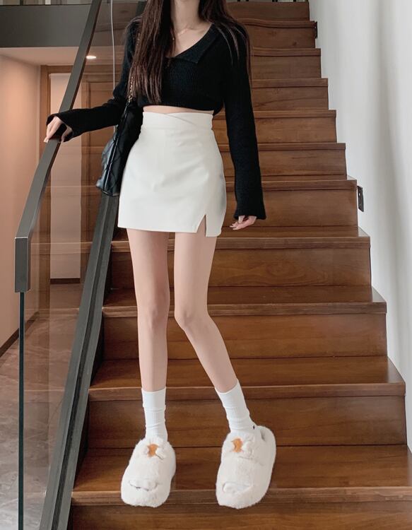 マタニティツーピース セット ショート丈 ひざ上丈 膝上 袖あり