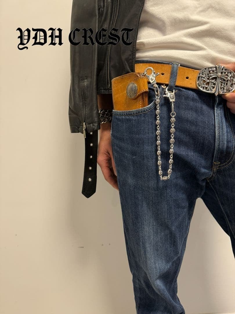 ★RCHCHAN　ウォレットチェーン　RCR CHANチェーン40cm　刻印有り ☆RCHCHAN ウォレットチェーン RCR CHANチェーン40cm 刻印有り | YDH