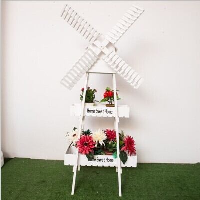 フラワーラック 風車 モチーフ 装飾品 アート おしゃれ かわいい