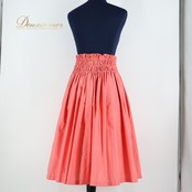 フラダンス 衣装 パウスカート ピンク系 ハレハワイイ 無地 シンプル レッスン 練習 日本製 明るい ハワイアン アロハ かわいい スカート ふんわり