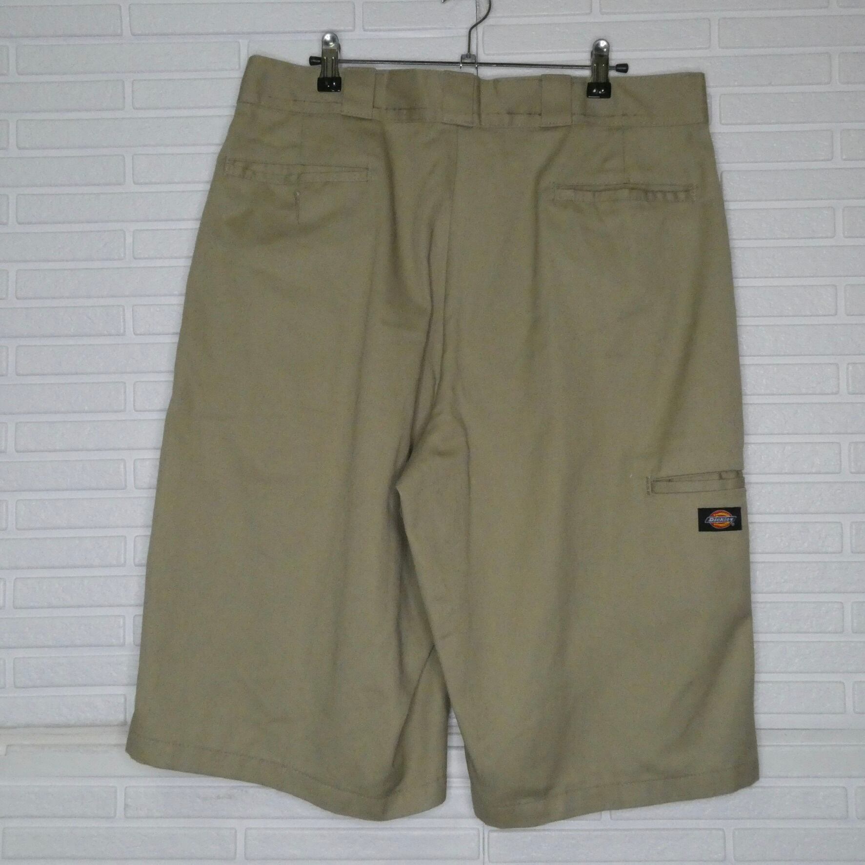Dickies ハーフパンツ W36 ベージュ ブランドタグ shorts | 古着屋OLDGREEN