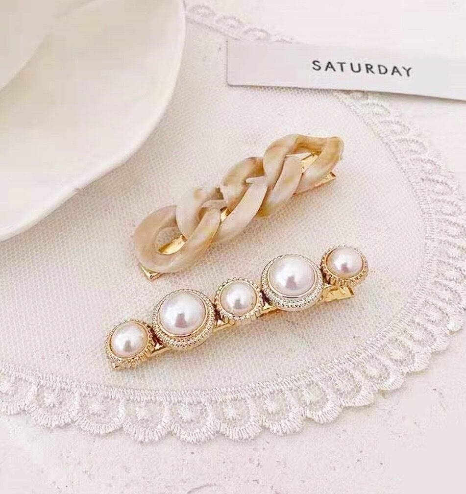 2個使いでも可愛いバレッタ【2個セット】 | Nadie