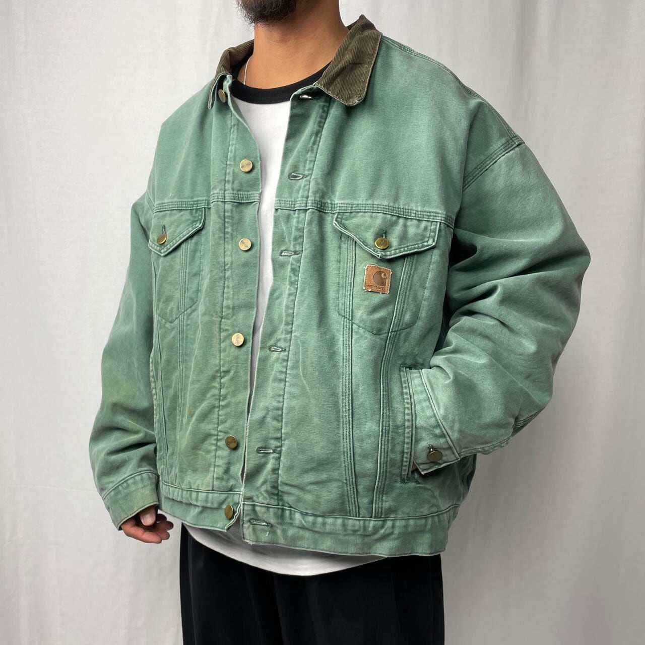 80sヴィンテージ　carhartt カーハート ダック地　ワークジャケット