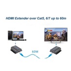 Formosa Japan HDMI 1080 フルHD エクステンダー 60m 延長器 HDMI to RJ45 to HDMI 2個セット IF-