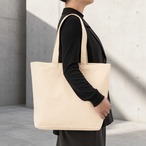 WALK TOGETHER Canvas zip tote　[G0014]