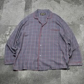 ATLAS check pajama shirt